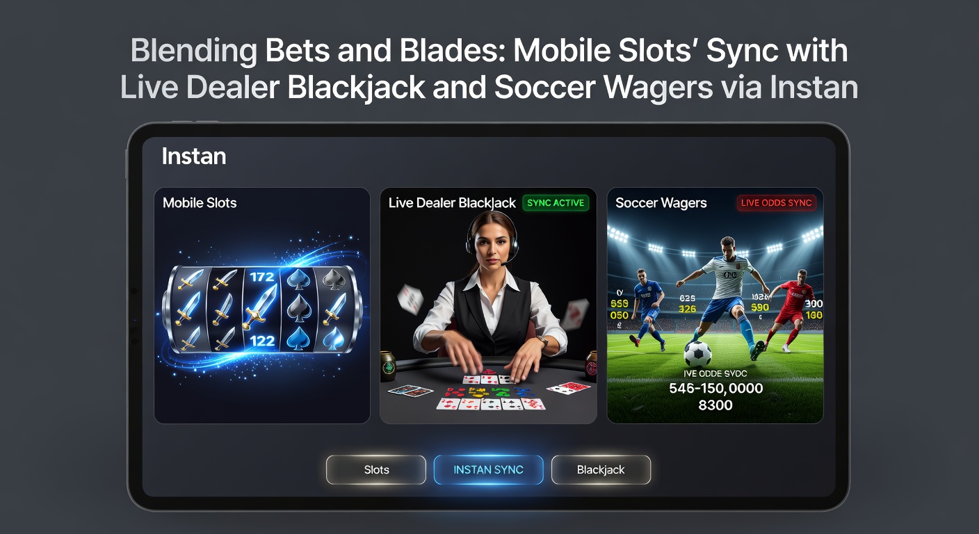 Close-up of e-wallet app interface transferring funds seamlessly between mobile slots, live blackjack dealer, and live soccer betting odds