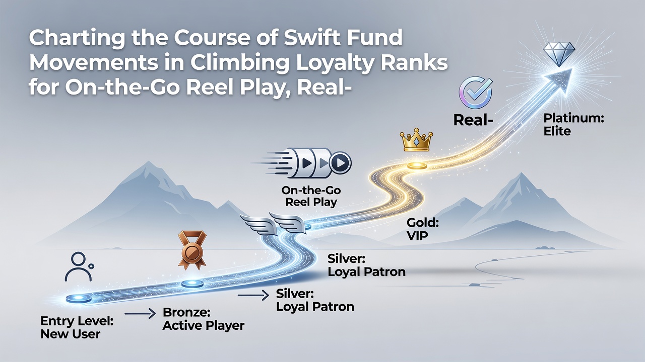 Diagram showing loyalty rank progression driven by instant payments in slots, live dealer, and sports betting