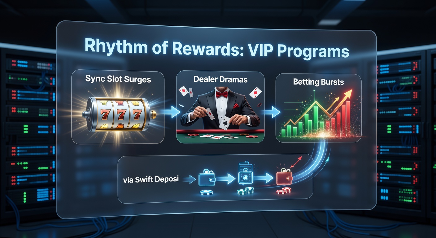 Close-up of a VIP player at a multi-screen setup, depositing via mobile while slots whirl, dealer chats, and odds update in real-time